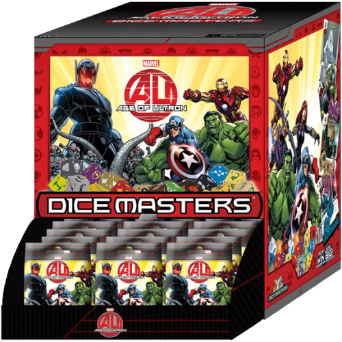 Avengers 2: Age of Ultron - Dice Masters Gravity Feed (90 Packs)