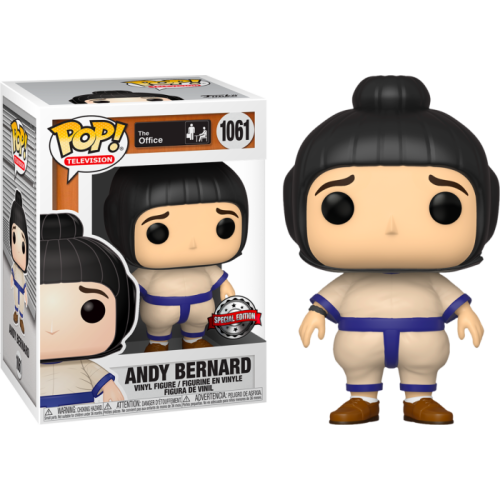 The Office - Andy in Sumo Suit US Exclusive Pop! Vinyl [RS]