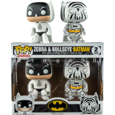 Batman - Bullseye and Zebra Pop! Vinyl Figure 2-Pack