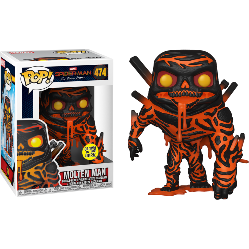 Spider-Man: Far From Home - Molten Man Glow in the Dark Pop! Vinyl Figure