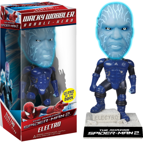 Spiderman - The Amazing Spiderman 2 - Electro Wacky Wobbler Bobble Head