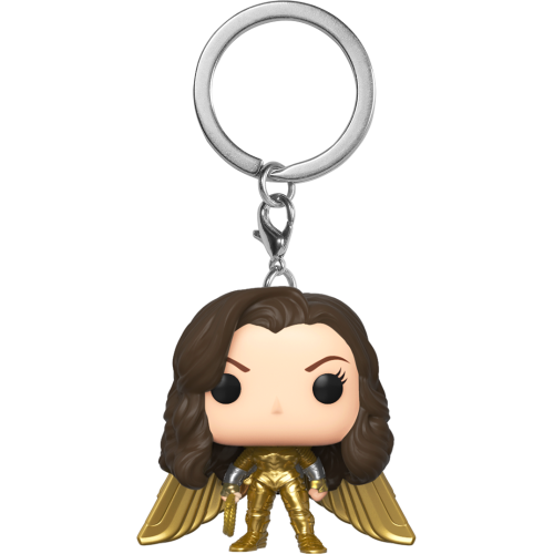 Wonder Woman 1984 - Wonder Woman Gold Armour Pocket Pop! Vinyl Keychain