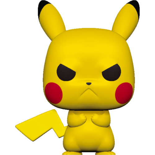 Pokemon - Pikachu Grumpy Pop! Vinyl Figure