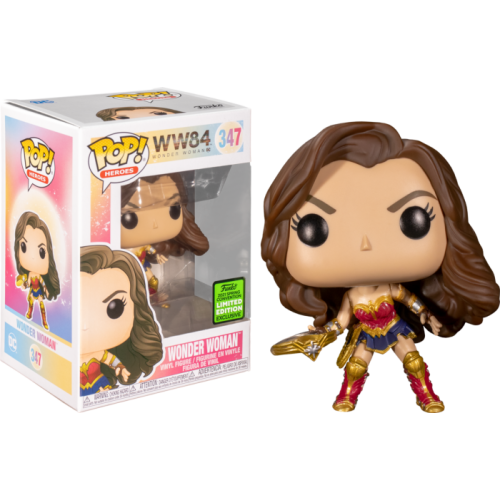 Wonder Woman 1984 - Wonder Woman with Tiara Boomerang Pop! Vinyl Figure (2021 Spring Convention Exclusive)