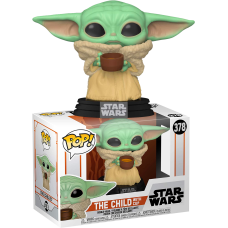 Star Wars: The Mandalorian - The Child (Baby Yoda) with Cup Pop! Vinyl Figure