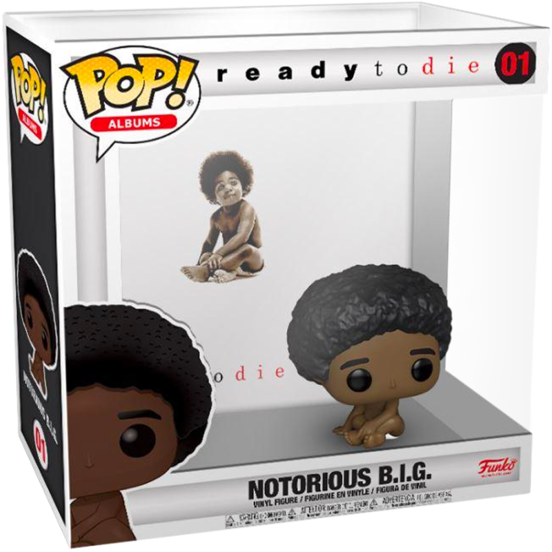 Notorious B.I.G. - Ready To Die Pop! Albums Vinyl Figure