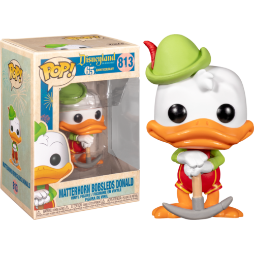 Disneyland: 65th Anniversary - Matterhorn Bobsleds Donald Duck Pop! Vinyl Figure