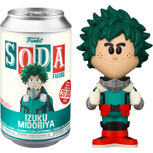 My Hero Academia - Deku Vinyl SODA Figure in Collector Can