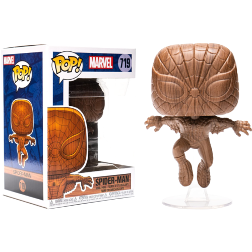 Spider-Man - Spider-Man Wood Deco Pop! Vinyl Figure