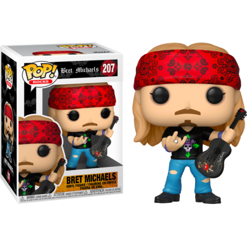 Bret Michaels - Bret Michaels Pop! Vinyl Figure