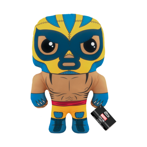 Marvel: Lucha Libre Edition - El Animal Indestructible Wolverine 17 Inch Plush