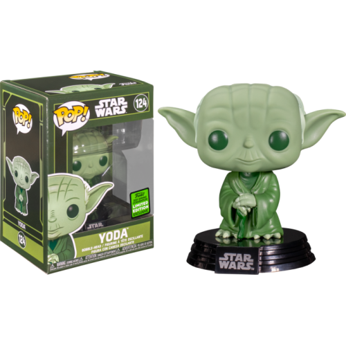 Star Wars - Yoda Military Green Pop! Vinyl Figure (2021 Spring Convention Exclusive)