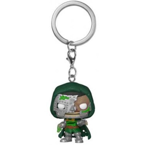 Marvel Zombies - Dr Doom Pocket Pop! Keychain