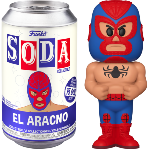 Spider-Man - Spider-Man Luchadore  Vinyl Soda