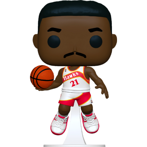 NBA: Legends - Dominique Wilkins Hawks Home Pop! Vinyl Figure