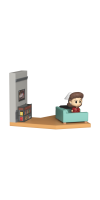 Seinfeld - Elaine Benes with Jerry’s Apartment Diorama Mini Moments Vinyl Figure