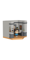 Seinfeld - Jerry Seinfeld with Jerry’s Apartment Diorama Mini Moments Vinyl Figure