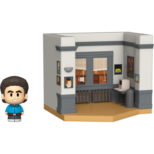 Seinfeld - Jerry Seinfeld with Jerry’s Apartment Diorama Mini Moments Vinyl Figure