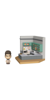 Seinfeld - Kramer with Jerry’s Apartment Diorama Mini Moments Vinyl Figure