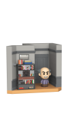 Seinfeld - Uncle Leo with Jerry’s Apartment Diorama Mini Moments Vinyl Figure