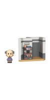Seinfeld - Uncle Leo with Jerry’s Apartment Diorama Mini Moments Vinyl Figure