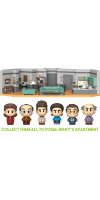 Seinfeld - Uncle Leo with Jerry’s Apartment Diorama Mini Moments Vinyl Figure