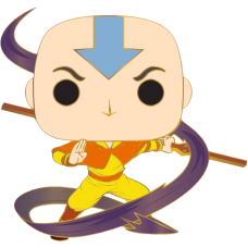 Avatar The Last Airbender - Aang  4 Inch Pop! Enamel Pin