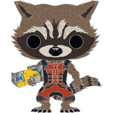 Guardians of the Galaxy: Vol. 2 - Rocket Raccoon 4 Inch Vinyl Enamel Pin