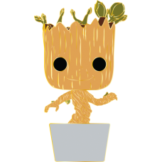 Guardians of the Galaxy: Vol. 2 - Baby Groot  4 Inch Pop! Enamel Pin
