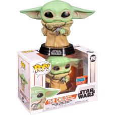 Star Wars: The Mandalorian - The Child (Baby Yoda) with Necklace Pop! Vinyl Figure (2020 Fall Convention Exclusive)