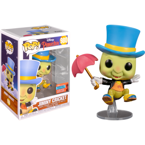 Pinocchio - Jiminy Cricket Pop! Vinyl Figure (2020 Fall Convention Exclusive)