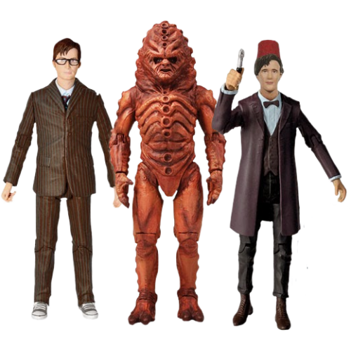 Doctor Who - Day of the Doctor 3 Figure Set