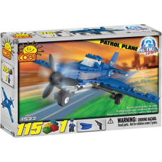 Action Town - 115 Piece Patrol Plane Construction Set