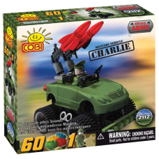 Small Army - 60 Piece Charlie Military Vehicle Construction Set