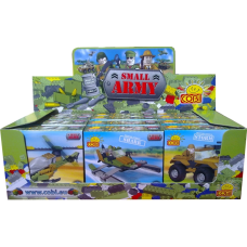 Small Army - 60 Piece Counter Display Unit #2 Construction Set