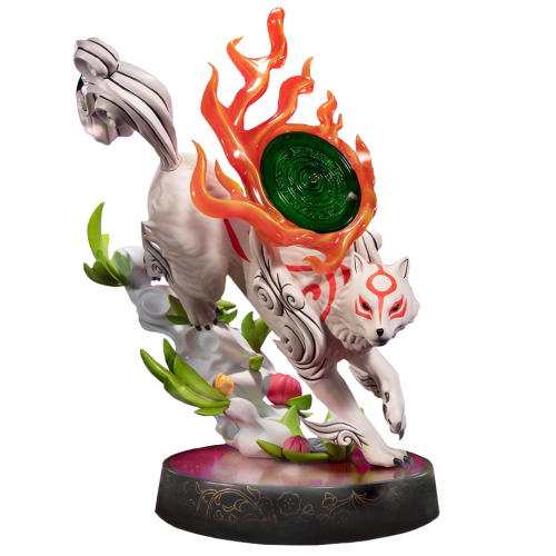 Okami - Amaterasu Divine Descent 1/4 Scale Statue