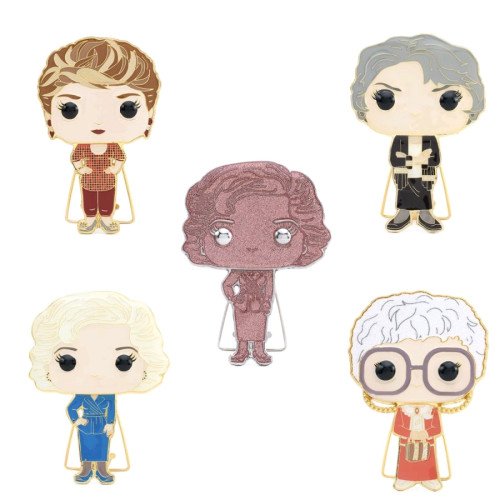 Golden Girls - 4 Inch Pop! Enamel Pin Assortment