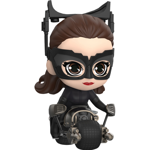 Batman: The Dark Knight Rises - Catwoman with Batpod Cosbaby (S) Hot Toys Action Figure Collectible Set