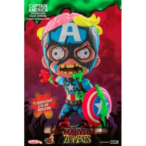 Marvel Zombies - Captain America UV Glow Cosbaby