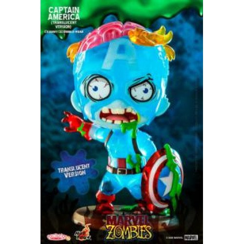 Marvel Zombies - Captain America Translucent Cosbaby