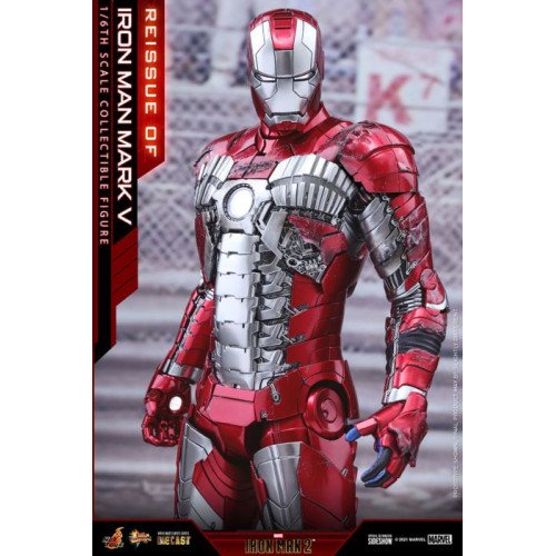 Iron Man 2 Iron Man Mark V 5 1 6th Scale Hot Toys Die Cast Action