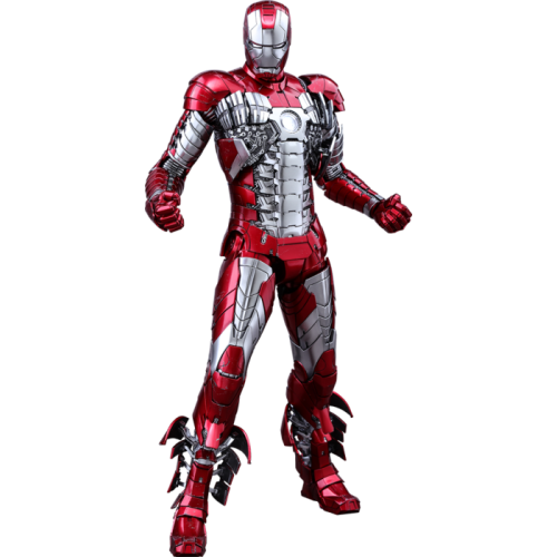 Iron Man 2 - Iron Man Mark V (5) 1/6th Scale Hot Toys Die-Cast Action Figure