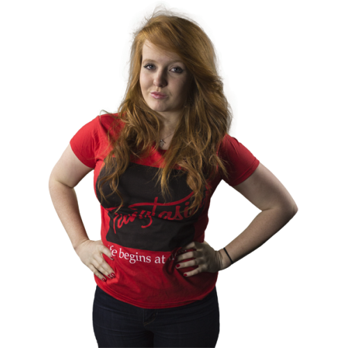 True Blood - Fangtasia Life Begins At Night Female T-Shirt