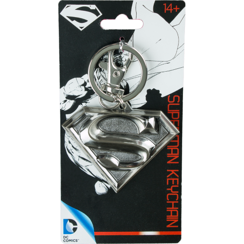 Superman - Superman Logo Pewter Keychain