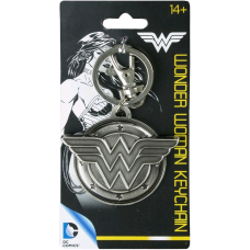 Wonder Woman - Wonder Woman Logo Pewter Keychain