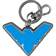 Batman - Nightwing Logo Enamel Keychain