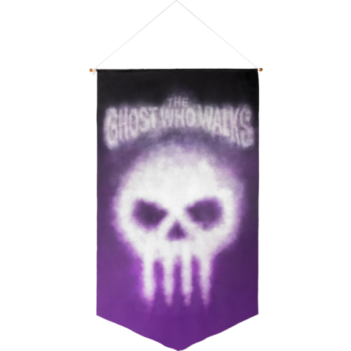 The Phantom - The Ghost Who Walks Satin Wall Banner