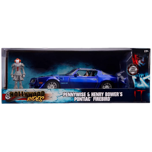 IT (2017) - 1977 Pontiac Firebird 1/24th Scale Die-Cast Vehicle with Figure