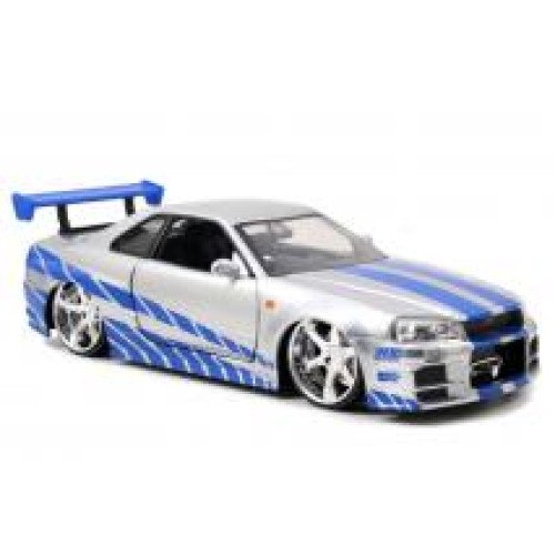 Fast and Furious - '02 Nissan Skyline GT-R 1:24 Scale Hollywood Ride