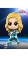 Captain Marvel (2019) - Captain Marvel Starforce Cosbaby Hot Toys Bobble-Head Figure